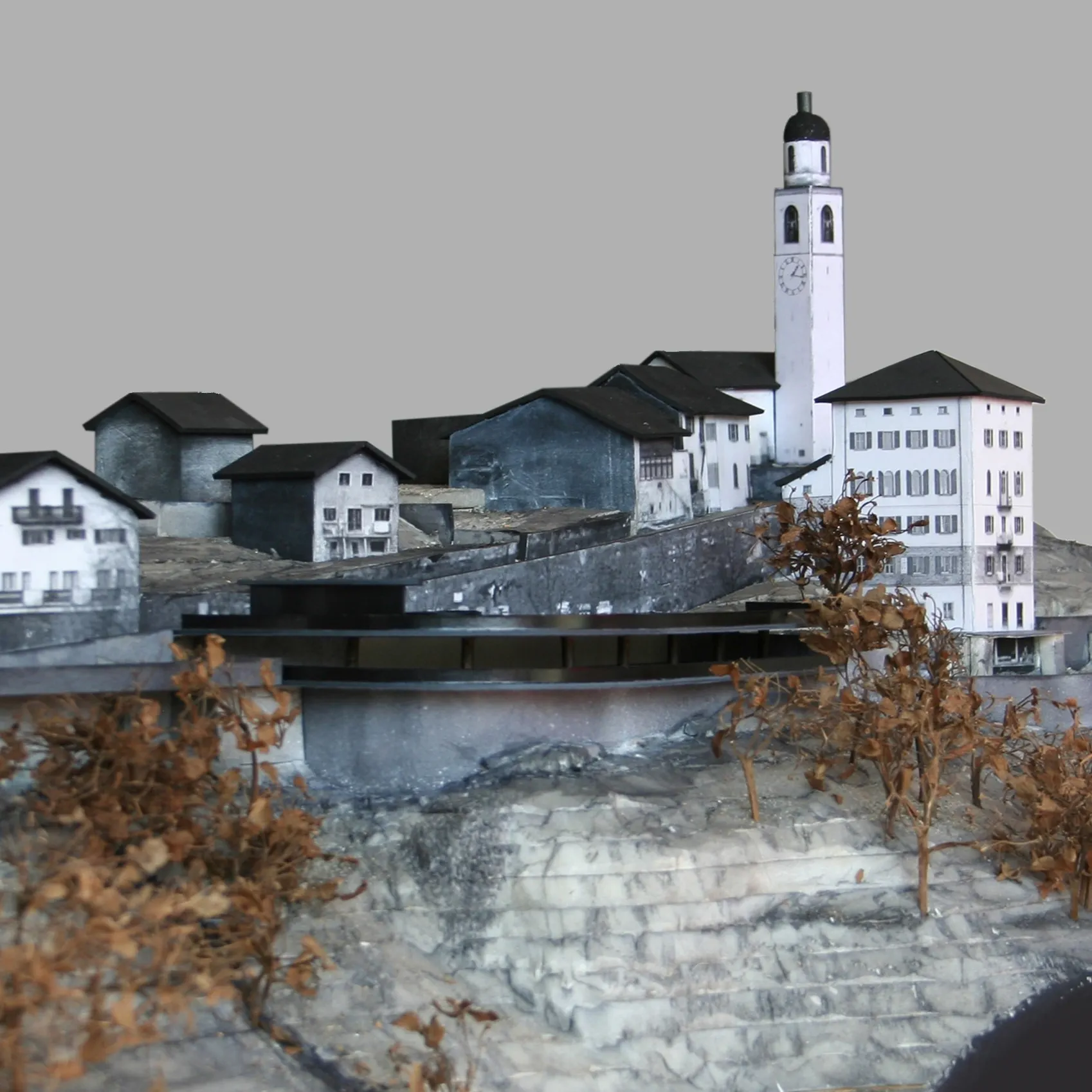 Architektonischer Eingriff in Soglio, Graubünden — Projekt von Atelier Ivan Beer